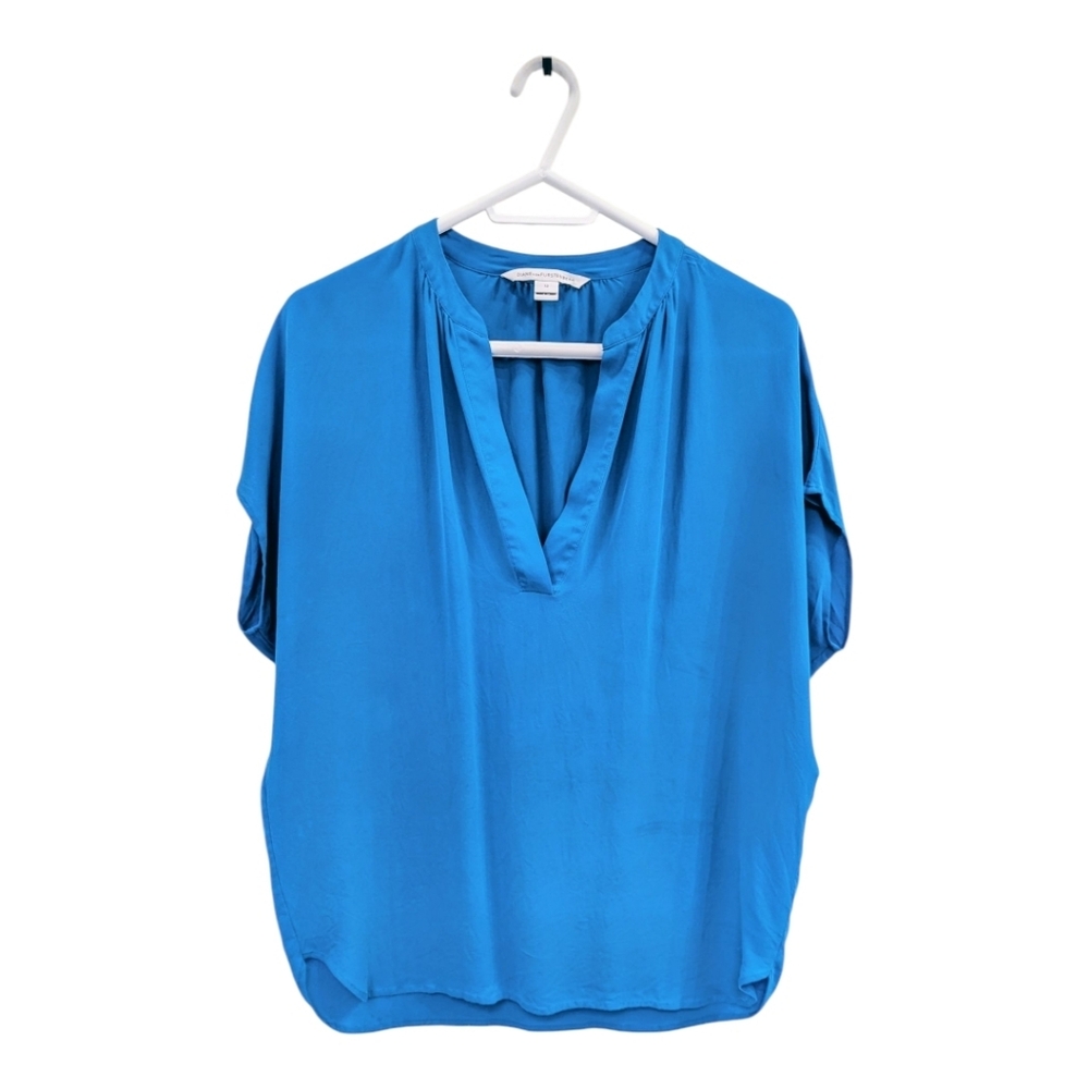 Diane Von Furstenberg Vibrant Blue Blouse